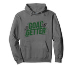 Soccer Player Goal Keeper And Soccer Hoodie - Unique Graphic Men Women