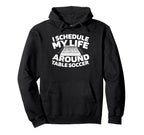 Foosball Kicker Table Soccer Hoodie - Fun Novelty Design Men Women