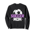Soccer Mom Soccer Player Sweatshirt - Aesthetic Graphic Men Women