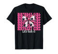Birthday Lets Kick It Soccer Mom T-Shirt - Casual Everyday Wear Men Women