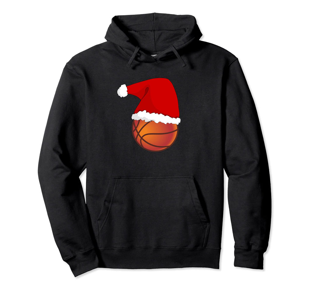 Funny Basketball Holiday Soccer Hoodie - Graphic Print Unisex