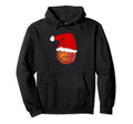 Funny Basketball Holiday Soccer Hoodie - Graphic Print Unisex