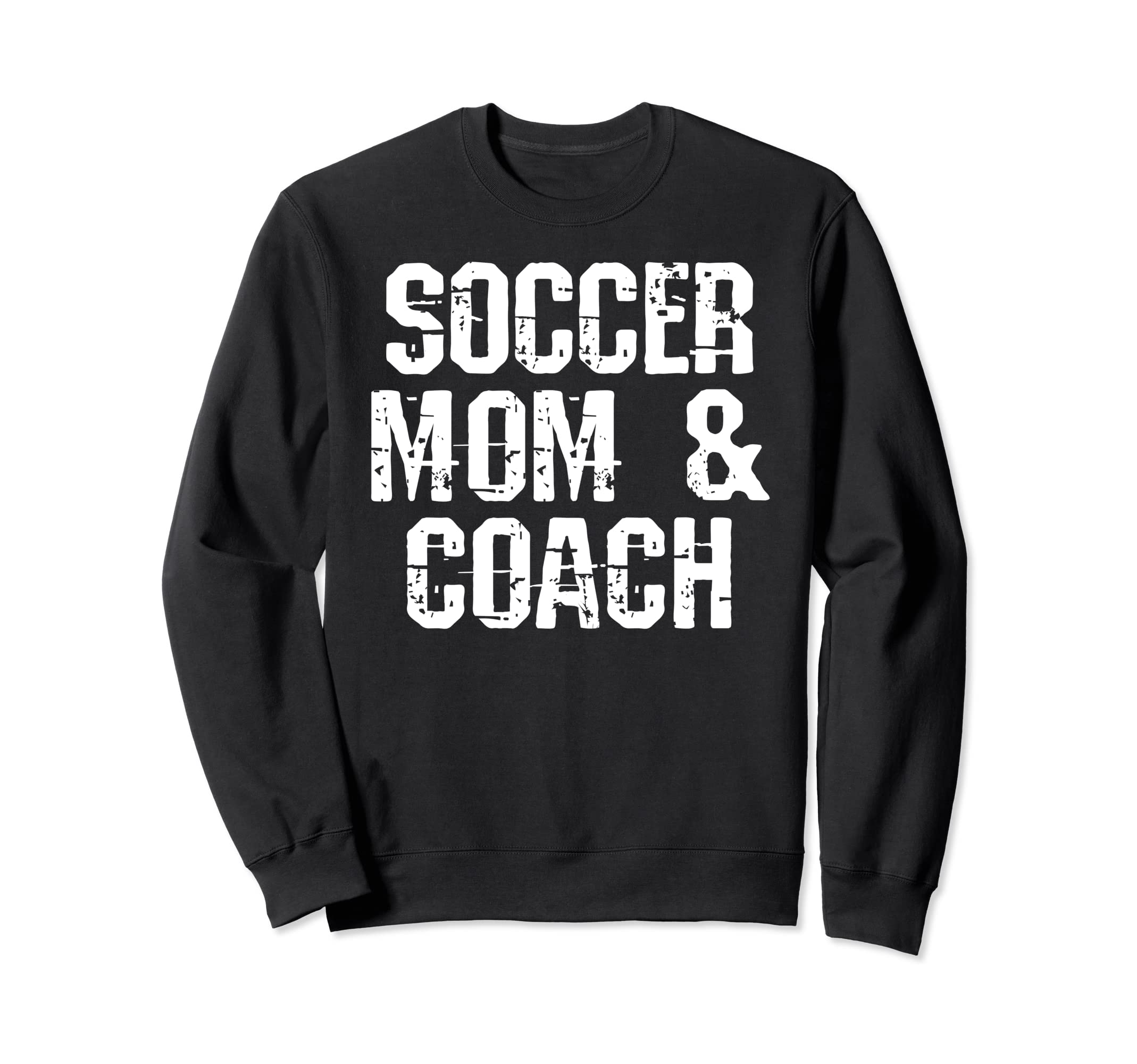 Soccer Coach Mom Funny Mom Soccer Sweatshirt - Custom Art Print for Adults
