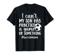 Soccer Mom Soccer Player Mom Funny T-Shirt - Minimalist Print Men Women