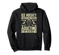 Ice Hockey Goalie Goalkeeper Ice Hockey Hoodie - Custom Art Print Unisex