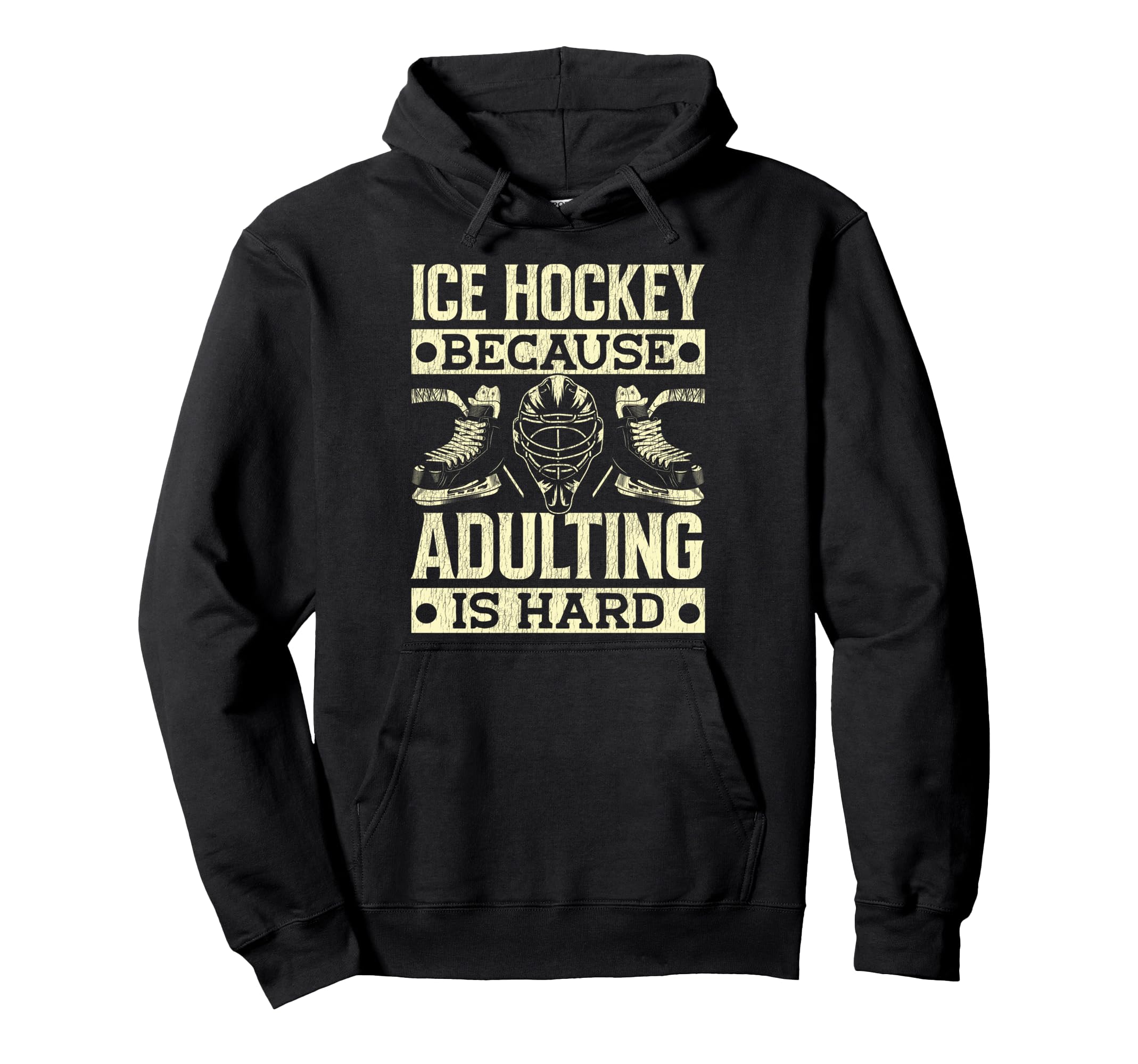 Ice Hockey Goalie Goalkeeper Ice Hockey Hoodie - Custom Art Print Unisex