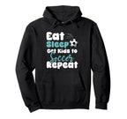 Soccer Mom Mommy Hoodie - Trendy Graphic for Adults