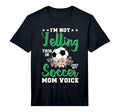 Im Not Yelling This Is My Soccer Mom T-Shirt - Trendy Graphic Men Women
