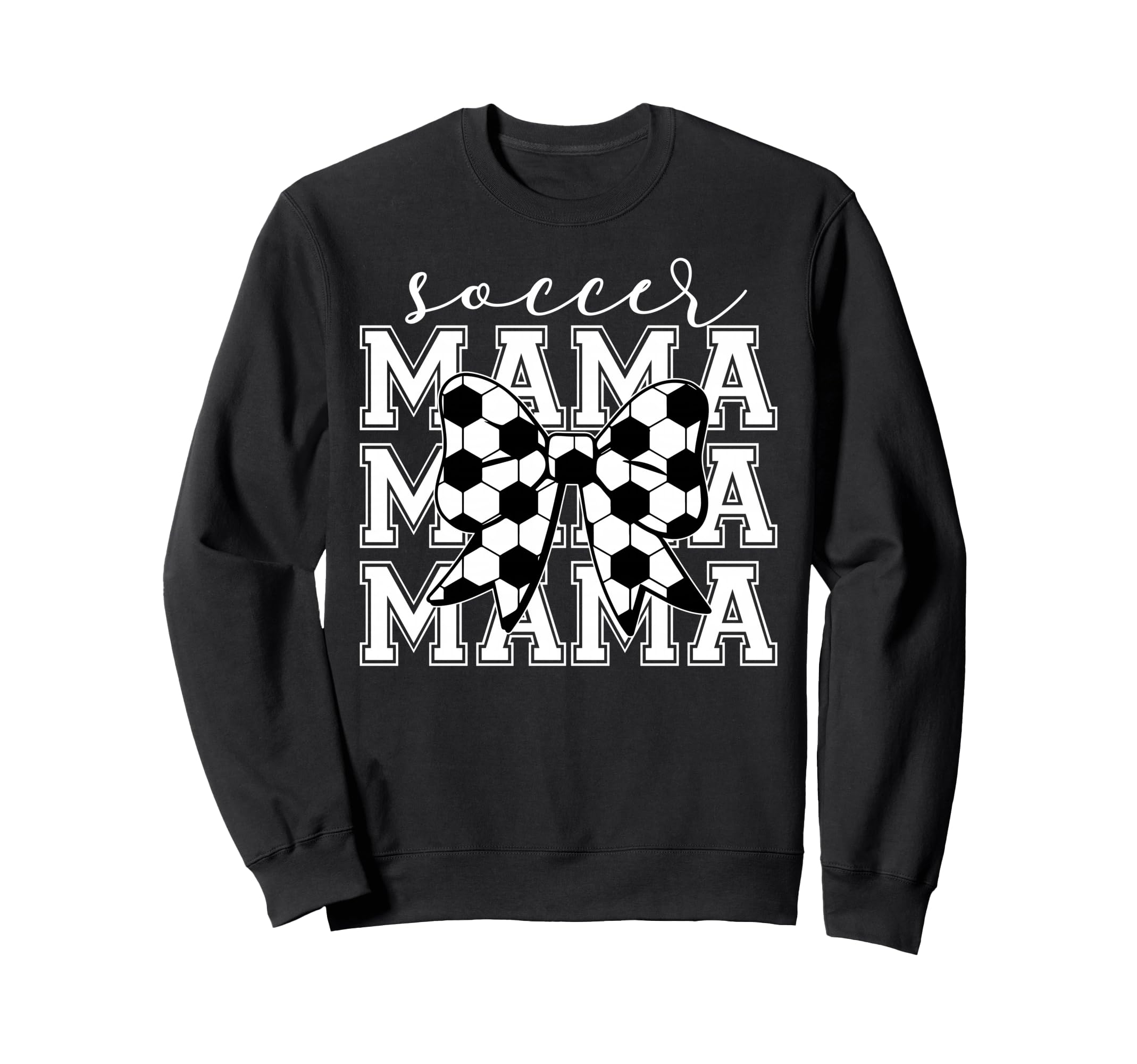 Soccer Mama Groovy Soccer Softball Sweatshirt - Minimalist Print Men Women