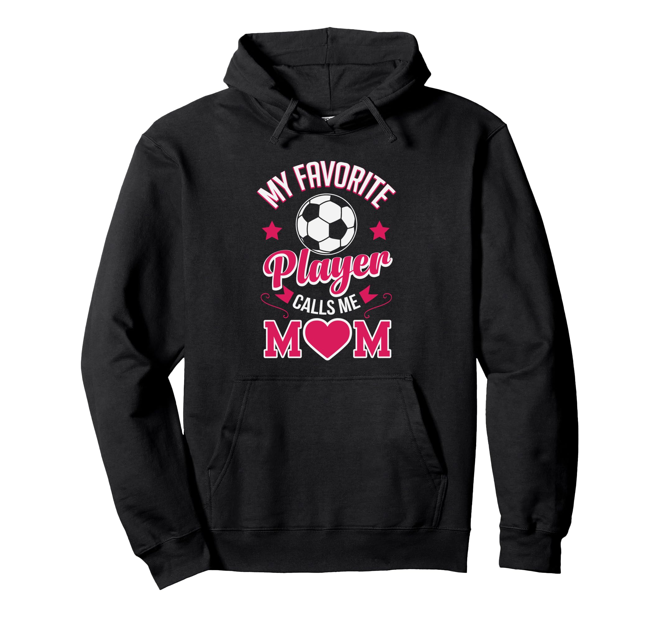 Soccer Mom My Favorite Player Hoodie - Casual Everyday Wear Men Women
