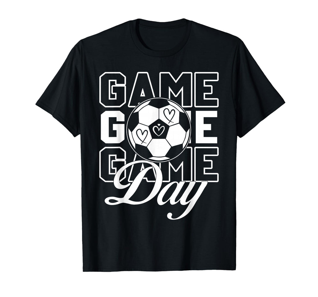 Game Day Soccer T-Shirt - Minimalist Print Men Women