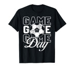 Game Day Soccer T-Shirt - Minimalist Print Men Women
