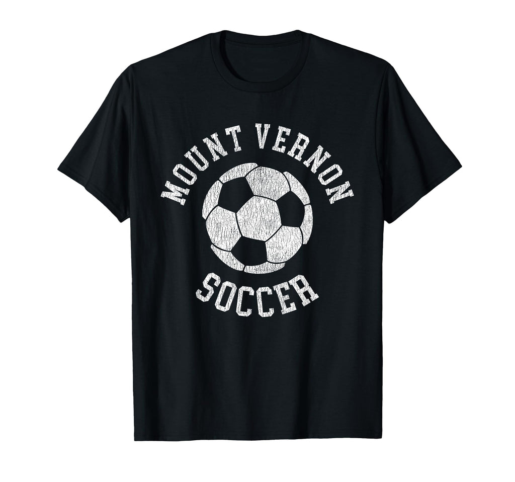 Mount Vernon Soccer Distressed 90S T-Shirt - Custom Art Print Men Women