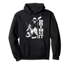 Ice Hockey Goalie Goalkeeper Bring It Hoodie - Trendy Graphic Men Women