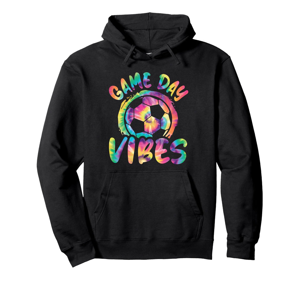 Game Day Vibes Soccer Soccer Player Hoodie - Unique Graphic for Adults
