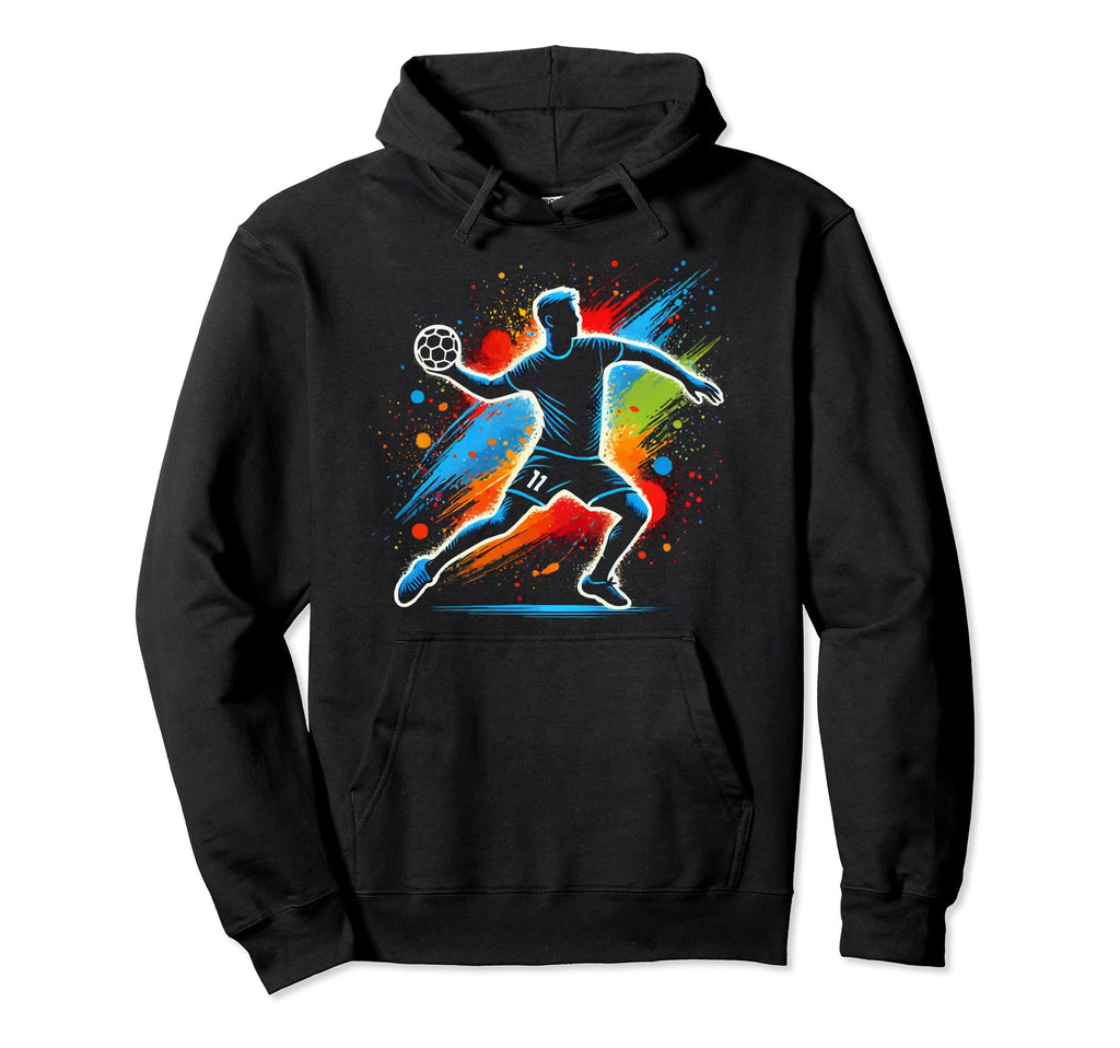 I Love Handball Player Sports Goalkeeper Hoodie - Trendy Graphic Unisex