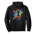 I Love Handball Player Sports Goalkeeper Hoodie - Trendy Graphic Unisex
