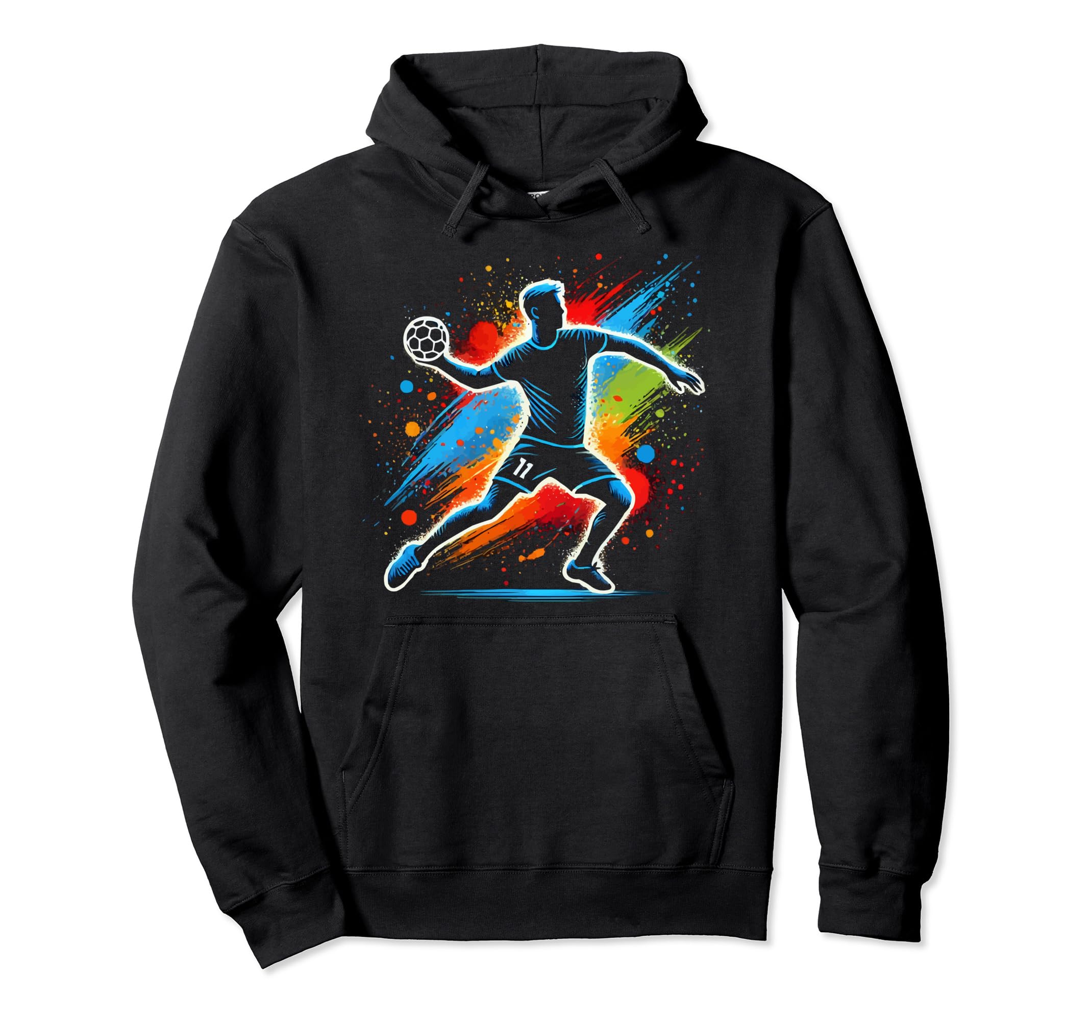 I Love Handball Player Sports Goalkeeper Hoodie - Trendy Graphic Unisex