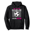 My Favorite Goalie Calls Me Mom Soccer Hoodie - Graphic Print Men Women