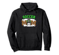 Soccer Mom Messy Bun Mothers Day Hoodie - Aesthetic Graphic Unisex