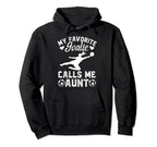 My Favorite Soccer Goalie Aunt Soccer Hoodie - Aesthetic Graphic Unisex
