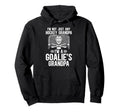 Im Hockey Goalie Grandpa Hockey Keeper Hoodie - Unique Graphic Unisex