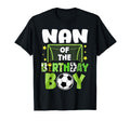 Soccer Nan Birthday Party Family T-Shirt - Unique Graphic for Adults
