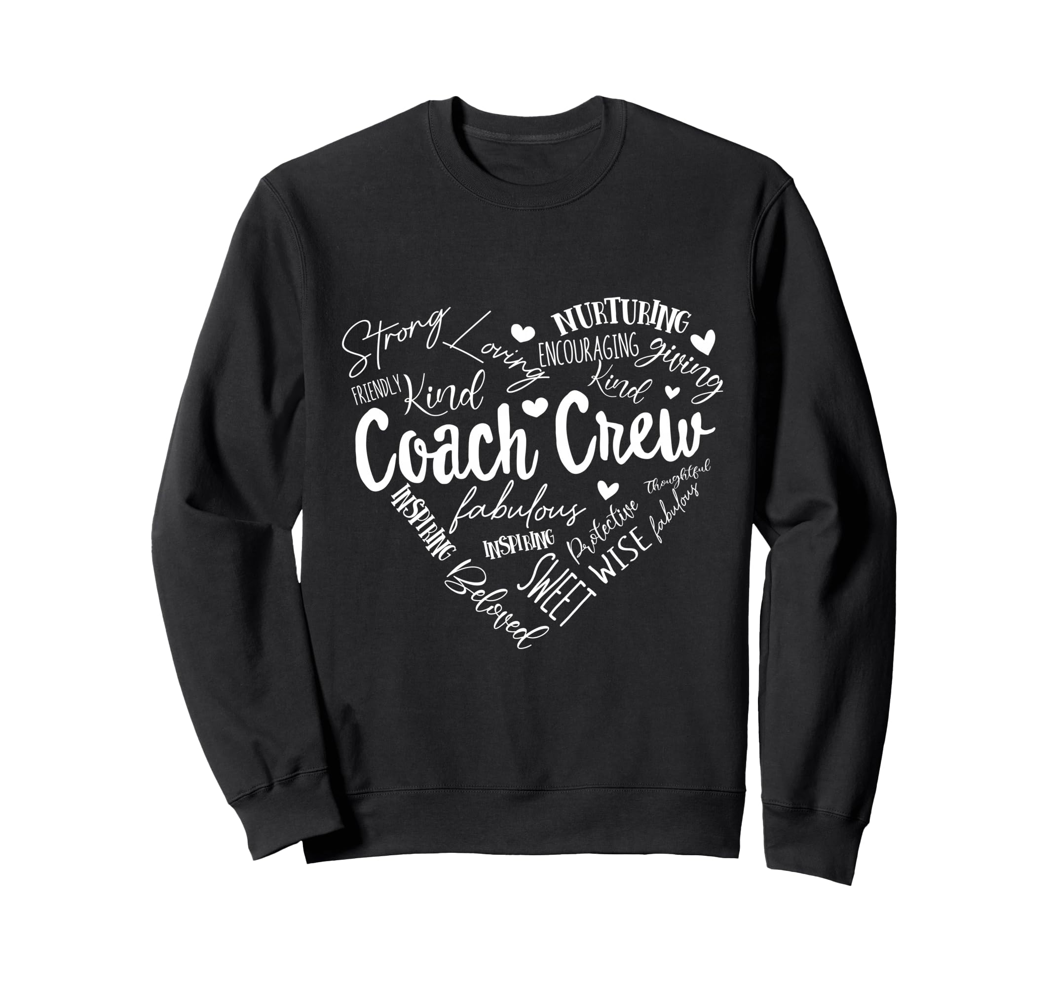 Coach Crew Instructional Coach Sweatshirt - Custom Art Print for Adults