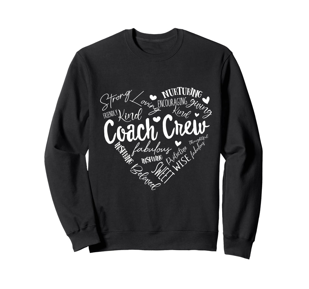 Coach Crew Instructional Coach Sweatshirt - Fun Novelty Design Unisex
