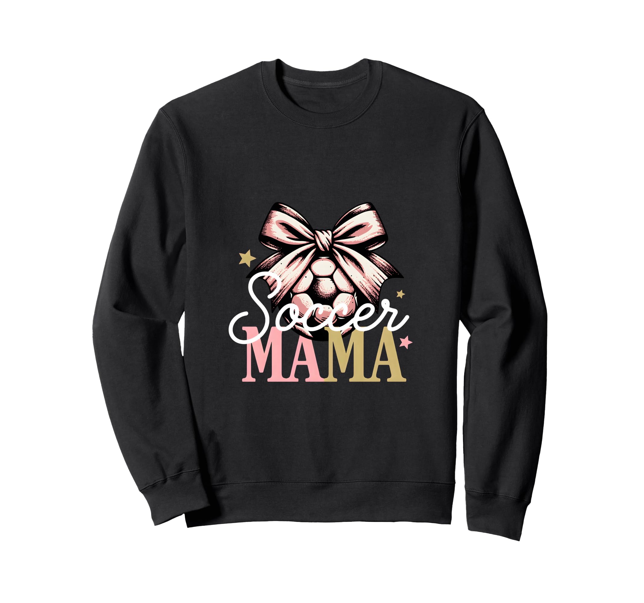 Soccer Mama Bow Soccer Mom Club Sweatshirt - Streetwear Style for Adults