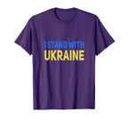 I Stand Ukraine Support Peace And Save T-Shirt - Streetwear Style Unisex