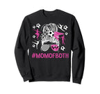 Mom Both Dancer And Soccer Sweatshirt - Aesthetic Graphic for Adults