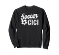 Soccer Gigi Heart Grandma Gigi Sweatshirt - Minimalist Print Men Women