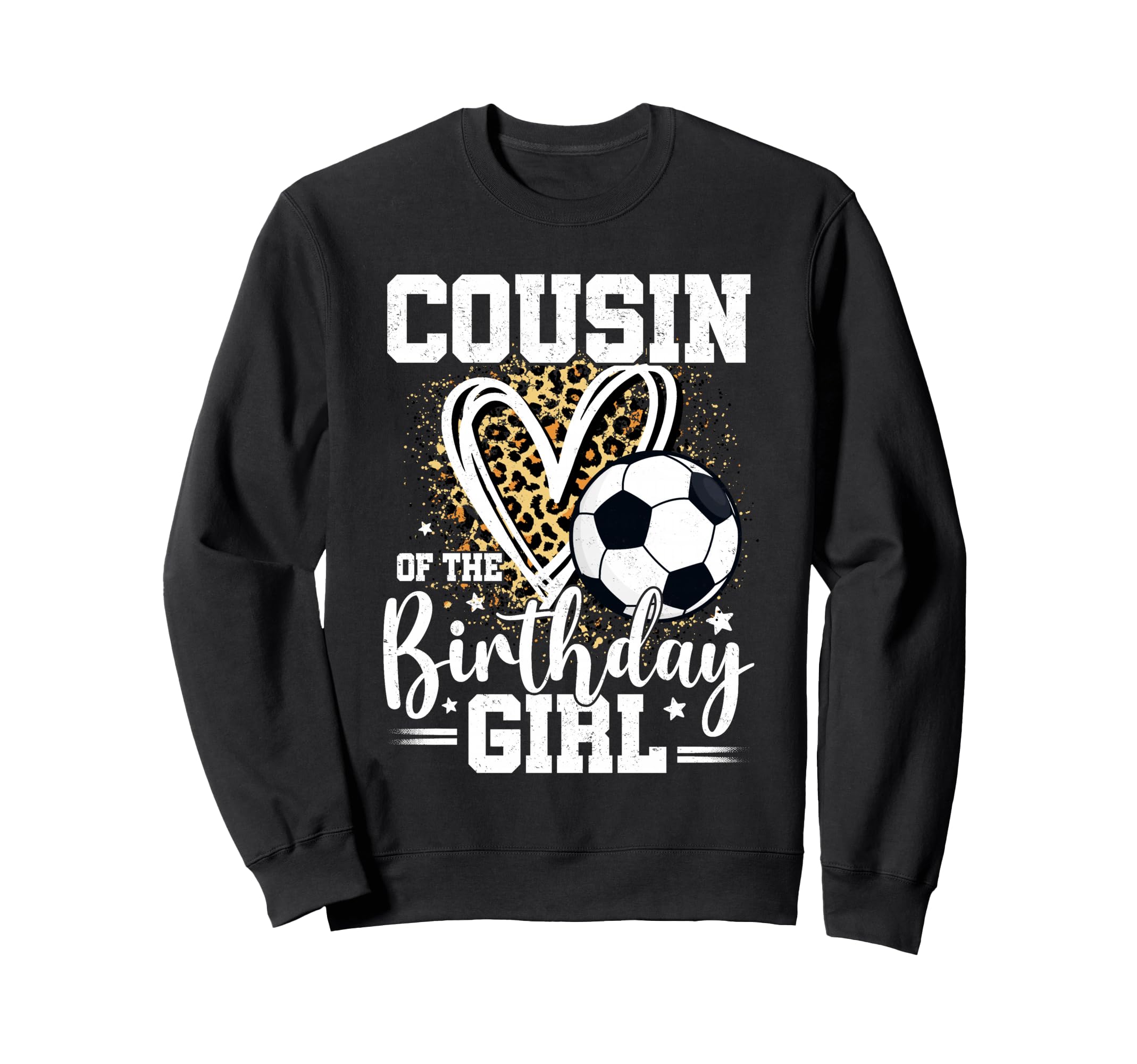 Cousin Birthday Soccer Cousin Sweatshirt - Novelty Apparel Men Women
