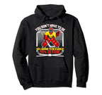 Ice Hockey Goalkeeper Goaltender Funny Hoodie - Novelty Apparel Men Women