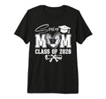 Senior Mom Class 2026 Graduate Soccer T-Shirt - Custom Art Print Men Women