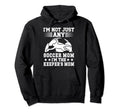 Im Soccer Keeper Mom Soccer Goalkeeper Mama Hoodie - Novelty Apparel Unisex