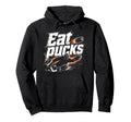 Ice Hockey Goalkeeper Pucks Goalie Hoodie - Unique Graphic for Adults