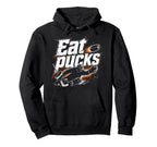 Ice Hockey Goalkeeper Pucks Goalie Hoodie - Unique Graphic for Adults