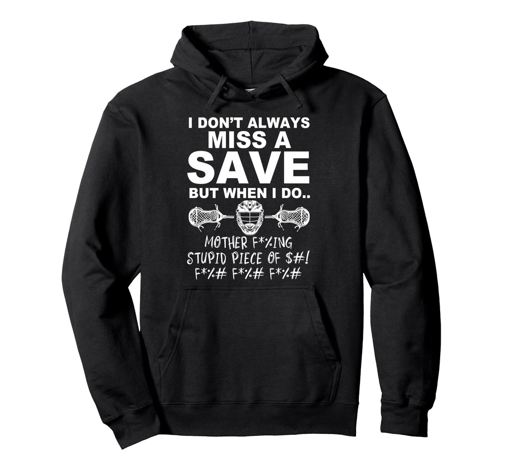 Lacrosse Goalie Hoodie - Novelty Apparel Men Women