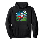 Goalkeeper Soccer Santa Hoodie - Casual Everyday Wear Unisex