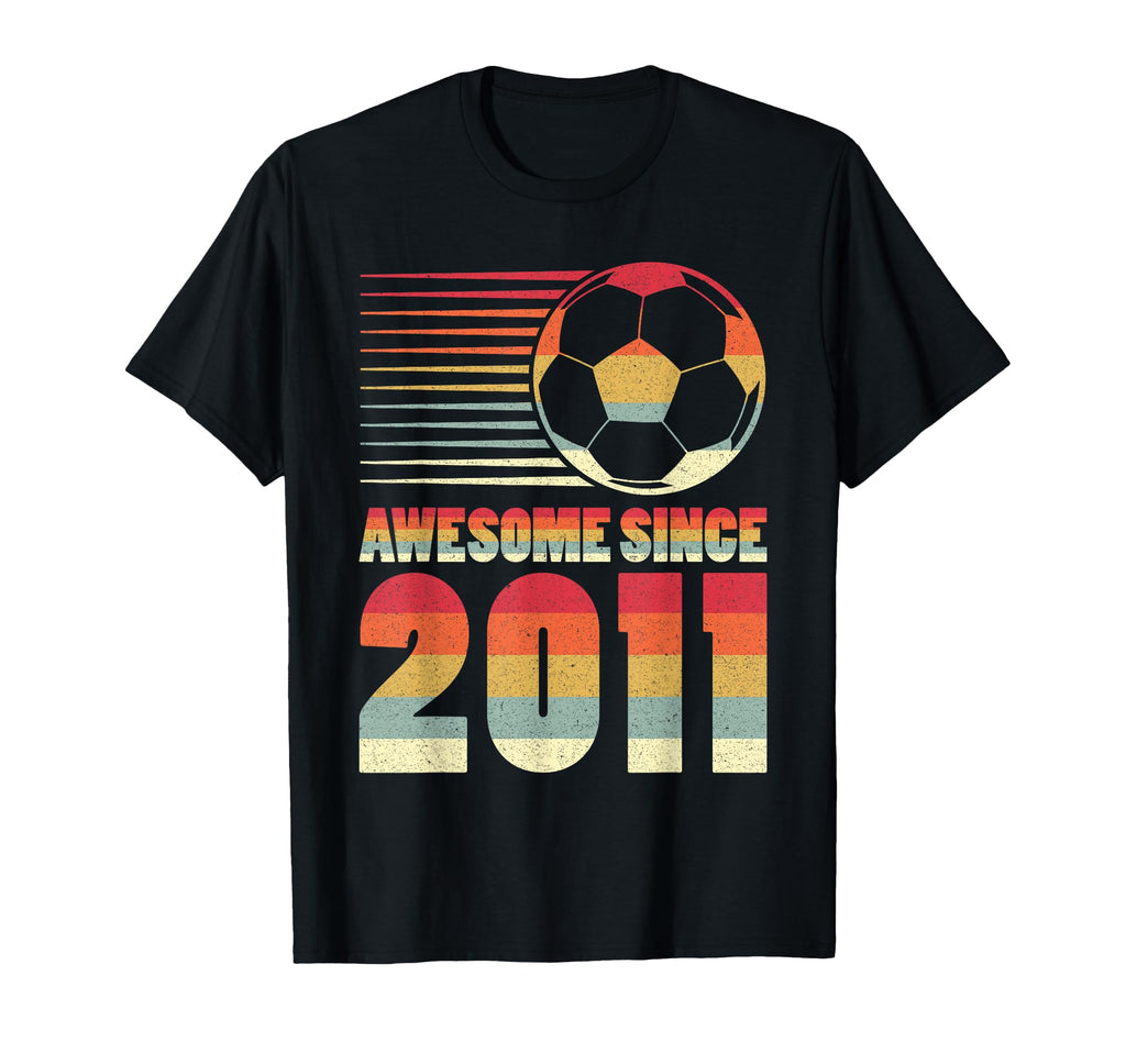Awesome Since 2011 Soccer 15Th T-Shirt - Custom Art Print for Adults