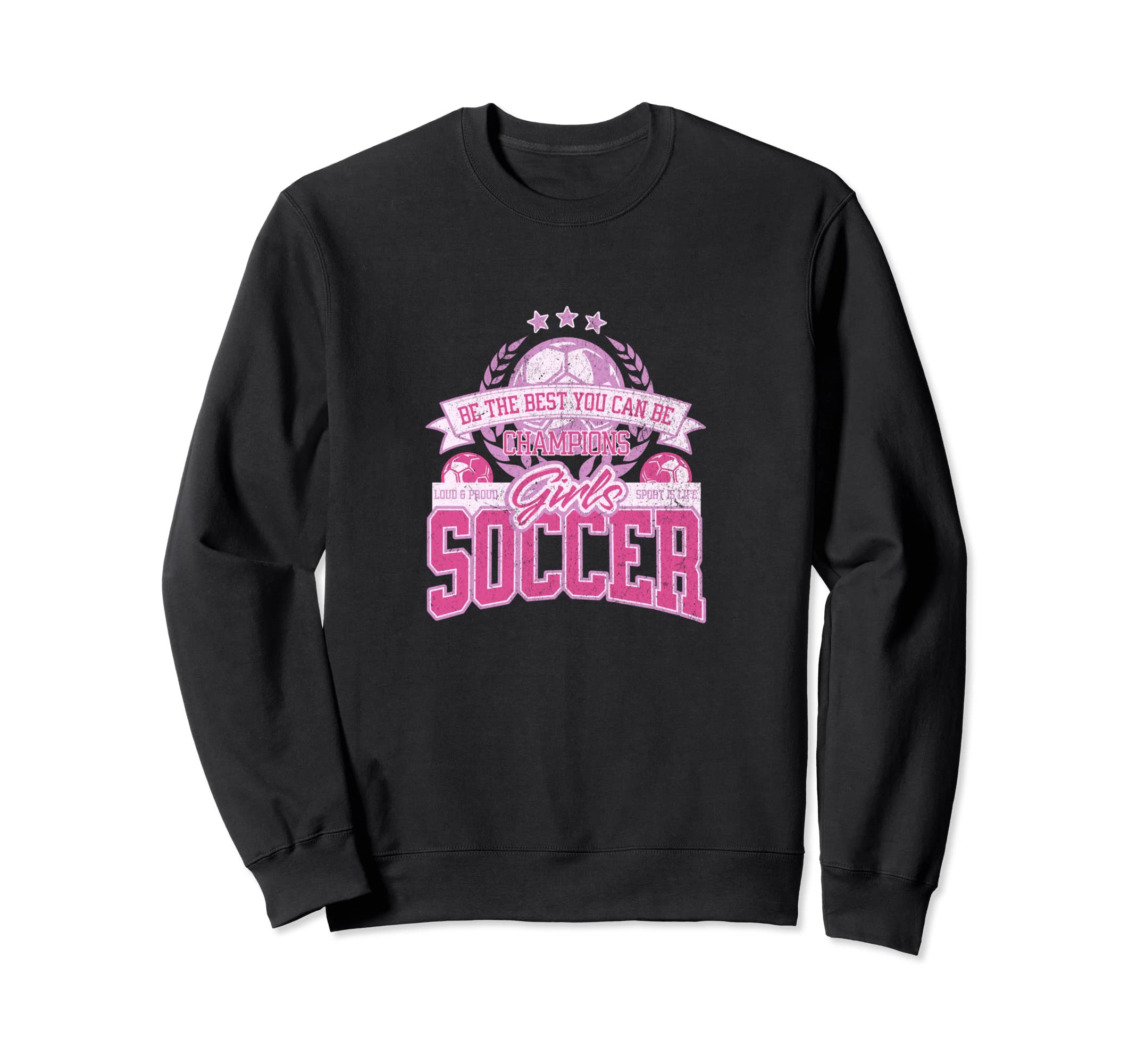 Be Best You Can Be Womens Soccer Sweatshirt - Graphic Print Unisex