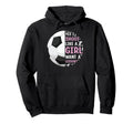 Funny I Shoot Like Want Lesson Soccer Hoodie - Minimalist Print Men Women
