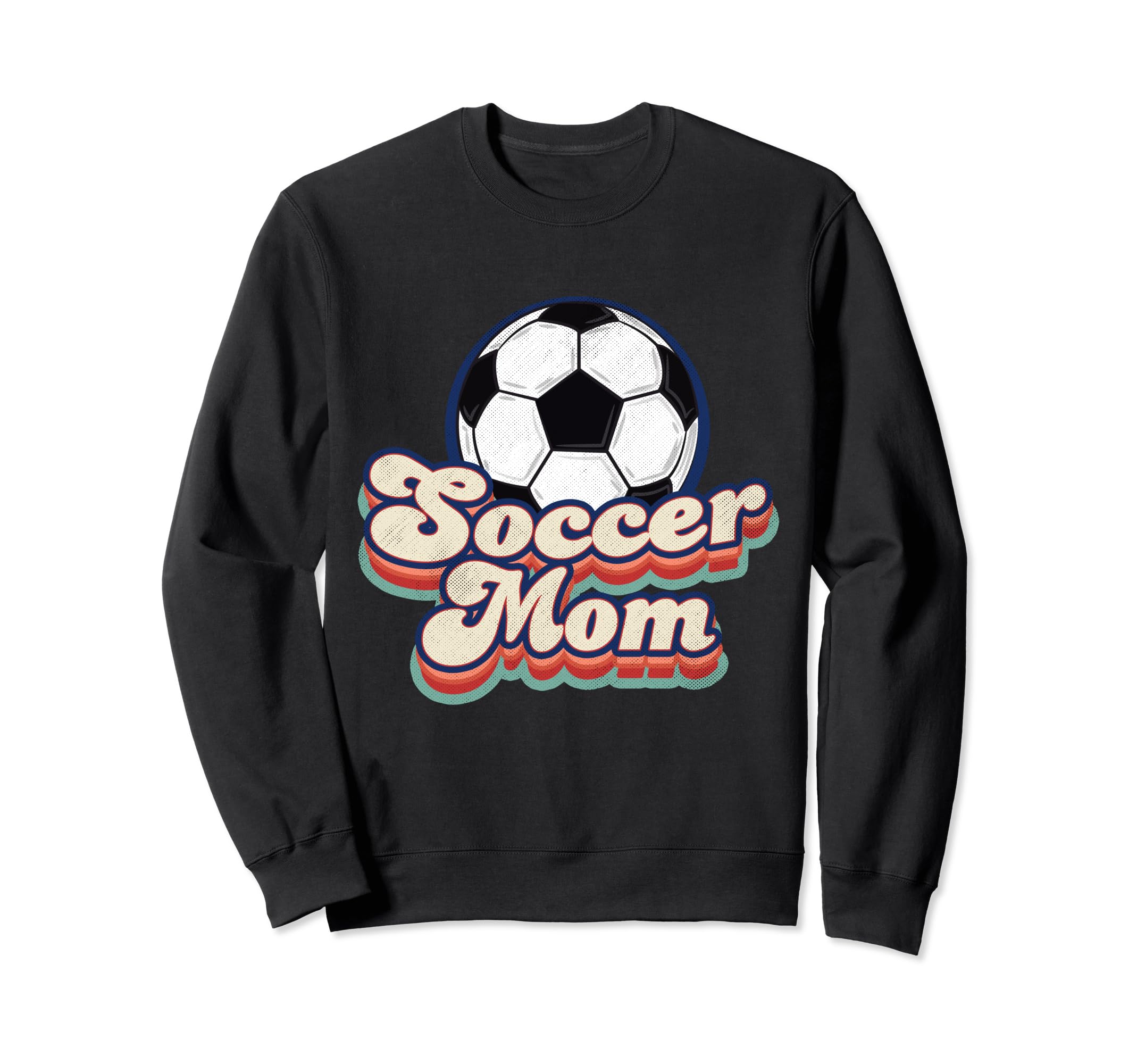 Soccer Mom Game Day Mothers Day Sweatshirt - Fun Novelty Design Unisex