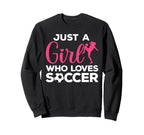 Soccer Art Teen Goalie Soccer Sweatshirt - Aesthetic Graphic for Adults