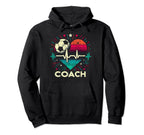 Soccer Coach Training Heart Beat Hoodie - Casual Everyday Wear Unisex