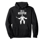 Im Field Hockey Keeper Field Hockey Goalie Hoodie - Graphic Print Unisex