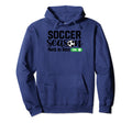 Soccer Season Mark As Busy Soccer Mom Hoodie - Novelty Apparel for Adults