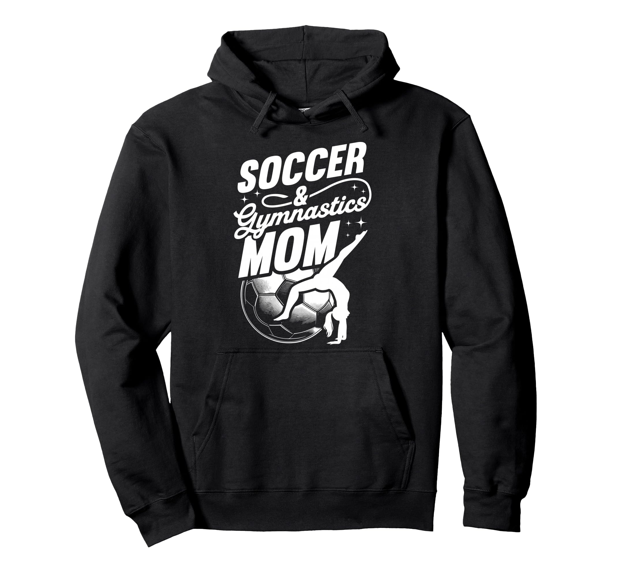 Soccer Gymnastics Mom Soccer And Hoodie - Aesthetic Graphic Unisex